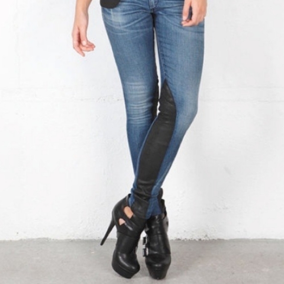 rag & bone Denim - Rag & Bone Chester suede jodhpur jeans